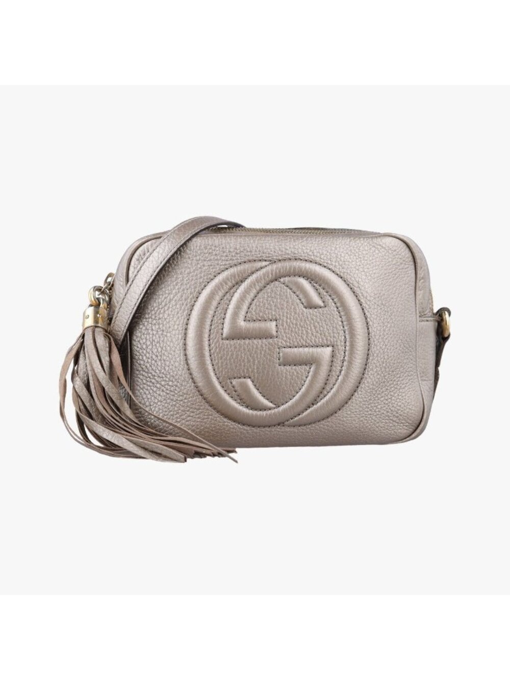 Gucci Soho Gold Leather